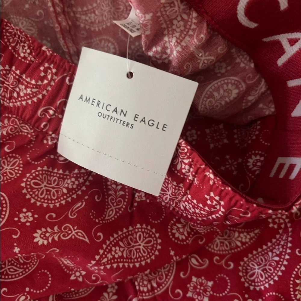 American Eagle Bandanna Print Cotton Boxers NWT